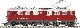 E-Lok Ge 6/6 II 702 RhB, Curia, rot