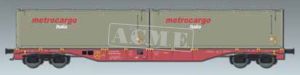 Typ Sgns 60 Touax Metrocargo Italia - ACME 40439 Spur H0