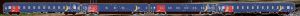 IC Nat Tog DSB 4-teilig - ACME 55346 Spur H0