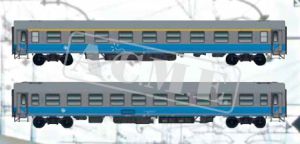 IC KRAS Zagreb-Venezia Set-B 2-teilig - ACME 55360 Spur H0