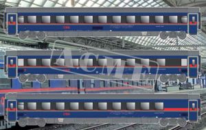 Set Nightjet 3-teilig �BB - ACME 55371 Spur H0