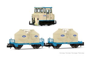 Sodawerk Stassfurt, Set ASF (Akkuschleppfahrzeug) und zwei S - Arnold HN2662 Spur N