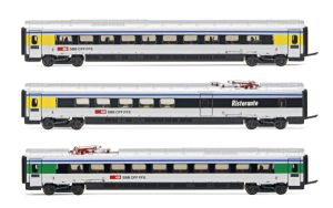 SBB, Erg�nzungsset 3tlg. ETR 610 Cisalpino, Epoche VI - Arnold HN3503 Spur N