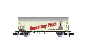 DR, 2-achs. K�hlwagen Sassnitzer Fisch - Arnold HN6751 Spur N