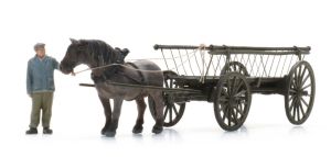 Leiterwagen + Figur - Artitec 387.598 Spur H0