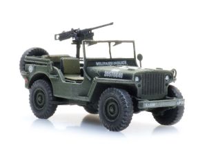 US Willys jeep MP - Artitec 6870580 1:87