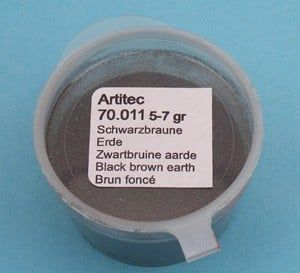 Pulver schwarzbraune Erde - Artitec 70.011 allgemein