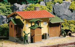 H0 Streckenw�rterhaus - Auhagen 11322 Spur H0