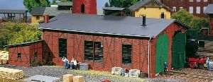 H0 Lokschuppen zweist�ndig - Auhagen 11403 Spur H0