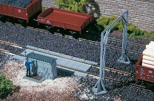 H0 Gleiswaage mit Ladema� - Auhagen 11404 Spur H0