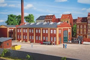 H0 Werkhalle - Auhagen 11422 Spur H0