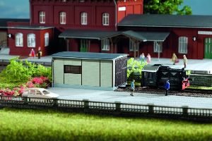 H0 K�-Schuppen - Auhagen 11429 Spur H0