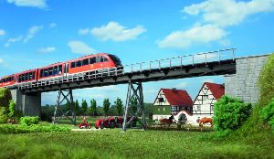 H0 Pendelpfeilerbr�cke - Auhagen 11430 Spur H0