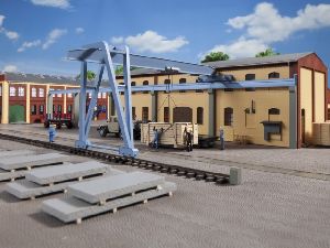 H0 Halbportalkran - Auhagen 11437 Spur H0