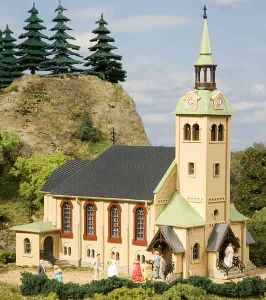 HT Kirche B�rnichen - Auhagen 12229 Spur H0