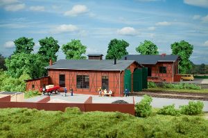 N Lokschuppen zweist�ndig - Auhagen 14470 Spur N