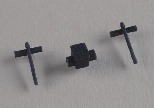 H0 10 Seilzugh.,2 Druckrollen - Auhagen 41619 Spur H0