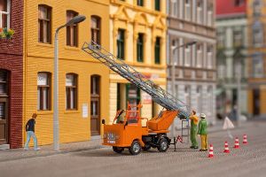 H0 Multicar M22 m. Drehleiter - Auhagen 41656 1:87