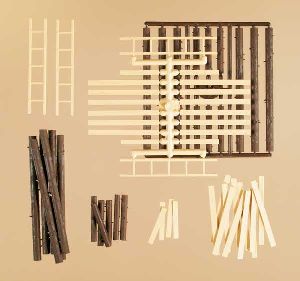 HT Stammh�lzer, Bretter - Auhagen 42553 Spur H0