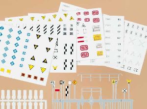 HT Eisenbahn-Signaltafeln - Auhagen 42602 Spur H0