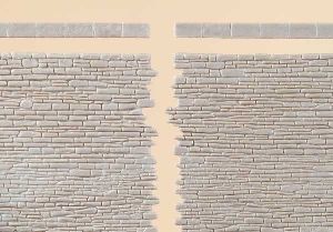 HT 2 Steinmauern m. Abschluss - Auhagen 42649 Spur H0