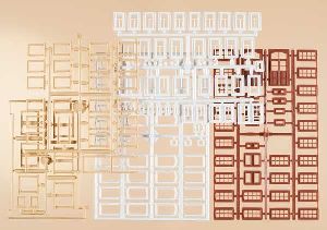 HT Fenster,Fenstergew.,T�ren - Auhagen 48647 Spur H0
