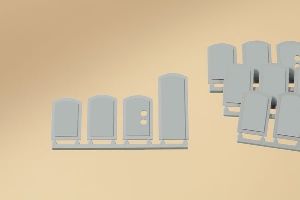 H0 Blindfenster geputzt - Auhagen 80207 Spur H0