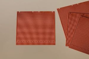 H0 4 W�nde 2324A rot - Auhagen 80500 Spur H0