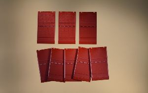 H0 W�nde 2342I rot - Auhagen 80512 Spur H0