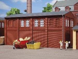 H0 W�nde 2410C rot - Auhagen 80522 Spur H0