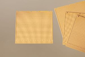 H0 4 W�nde 2324A gelb - Auhagen 80600 Spur H0