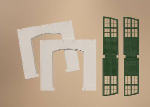 H0 W�nde 2326C geputzt, ToreI - Auhagen 80705 Spur H0