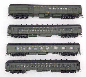 Spectrum - Wagen-Set SANTA FE 4-tlg. - Bachmann 89310 Spur H0