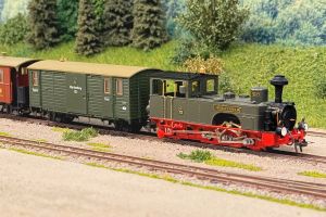 KWStE 12 Oberstenf. anthraz - Bemo 1014807 Spur H0e