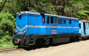 H0e CFF 87-0032-0 L45H Wassertalbahn blau - Bemo 1020902 Spur H0e