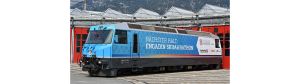 H0m RhB Ge 4/4 III 649 Engadiner Skimarathon - Bemo 1259189 Spur H0m