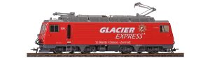 MGB HGe 4/4 II 106 Glacier Express H0 DCC-Sound - Bemo 1762256 Spur H0