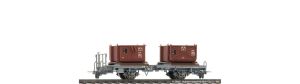 G�terwagen RhB Kk 7352 Kieskistenwagen - Bemo 2258112 Spur H0m
