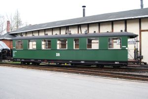 DR 970-334 Persw Blechkaste - Bemo 3022831 Spur H0e