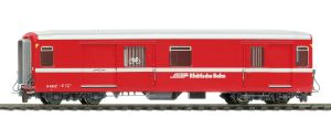 H0m RhB D 4211 Packwagen neurot - Bemo 3269161 Spur H0m