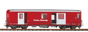 H0m FO D 4341 Packwagen - Bemo 3269214 Spur H0m