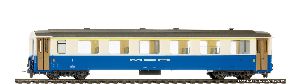 H0m MOB A 107 Leichtmetallwagen - Bemo 3292317 Spur H0m