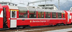 H0m RhB Ap 1292 Panoramawagen 50 Jahre BEX - Bemo 3293157 Spur H0m