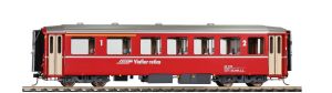 0m RhB AB 1544 Einheitswagen I Logo - Bemo 9556134 Spur 0m