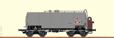 H0 Kesselwagen Deutz DB  Ep III - Brawa 48916 Spur H0