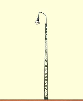 H0 LED Gittermastleuchte Stecks., einzeln - Brawa 84035 Spur H0