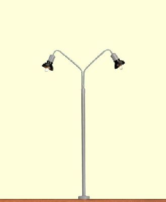 H0 LED Bogenleuchte Stecks., einzeln - Brawa 84055 Spur H0