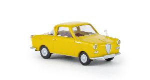 Glas Goggomobil Coupe dunkelgelb, - Brekina 27857 1:87