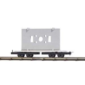 Drehgestellwagen mit Betonele - Busch 12249 Spur H0f