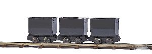 3 Loren H0f - Busch 12260 Spur H0f